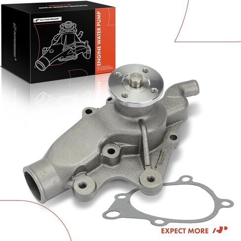 مضخة مياه للمحرك A-Premium مع حشية متوافقة مع Jeep Cherokee 1981-1986، CJ5 1981-1983، CJ7 1981-1986، Comanche 1986، DJ5، J10، Scrambler، Wagoneer، Grand Wagoneer & AMC Eagle، Concord، Spirit in Saudi Arabia