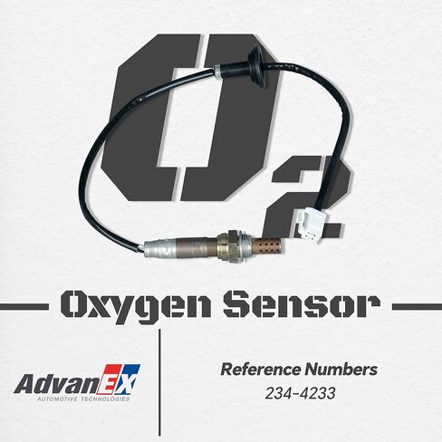 1PCS O2 Sensor Downstream Compatible with 2003-2008 Toyota Corolla Matrix Pontiac Vibe L4 1.8L Replaces 234-4233 in Saudi Arabia
