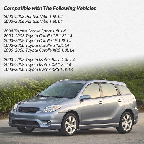 1PCS O2 Sensor Downstream Compatible with 2003-2008 Toyota Corolla Matrix Pontiac Vibe L4 1.8L Replaces 234-4233 in Saudi Arabia