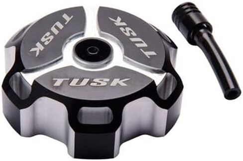 Tusk Billet Aluminum Gas Cap Black Machined For Kawasaki KLX140 2008-2009,2011-2020 in Saudi Arabia