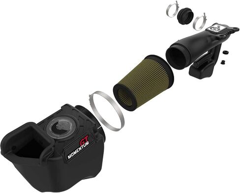 نظام سحب الهواء البارد aFe POWER Momentum GT مع فلتر Pro GUARD 7، #75-76212، أسود in Saudi Arabia