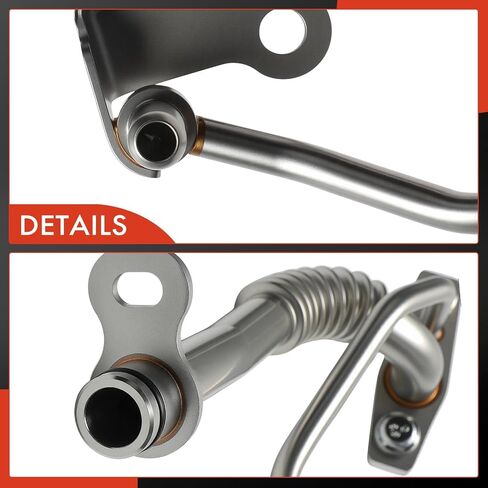 A-Premium Turbocharger Oil Line Compatible with Ford F-150 2011-2015, Transit-150 Transit-250 Transit-350 2015-2016, Transit-350 HD 2015-2016, Expedition 2015 & Lincoln Navigator 2015, 3.5L in Saudi Arabia
