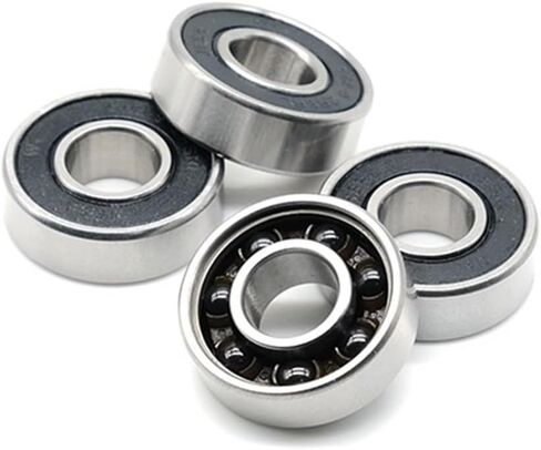 8 قطعة S608RS الهجين السيراميك Si3N4 الكرة تحمل 8x22x7mm دراجة أسفل الأقواس وقطع الغيار العجلات الخلفية 608 RS 2RS الكرات in Saudi Arabia