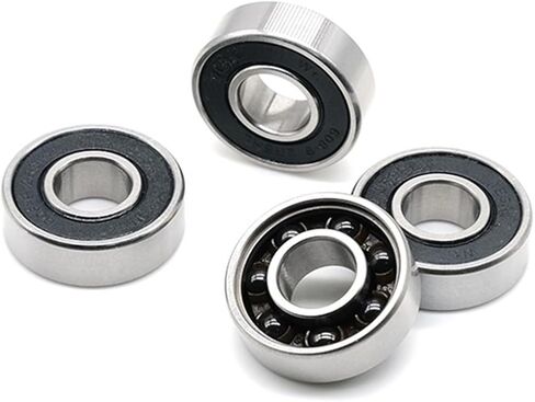 8 قطعة S608RS الهجين السيراميك Si3N4 الكرة تحمل 8x22x7mm دراجة أسفل الأقواس وقطع الغيار العجلات الخلفية 608 RS 2RS الكرات in Saudi Arabia
