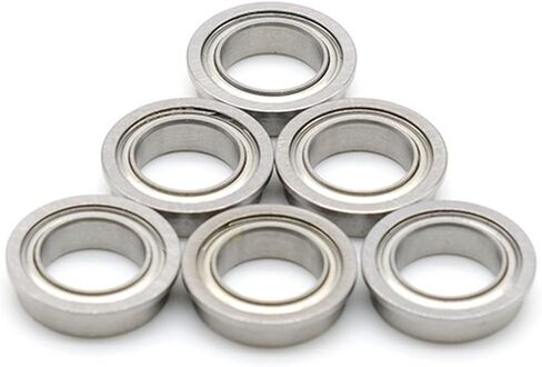 10 قطعة ABEC-7 MF128ZZ 8x12x3.5 ملليمتر الكروم الصلب كرة أخدود عميقة تحمل MF128ZZ ذات حواف الكرة تحمل MF128 in Saudi Arabia