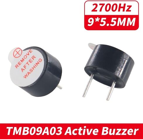 10pcs 9055 3V 5V 12V Active Alarm Buzzer 85dB TMB09A03 TMB09A05 TMB09A12 Dimension 9x5.5MM Integrated Active Electronic Buzzer(10pcs 9055-5V) in Saudi Arabia
