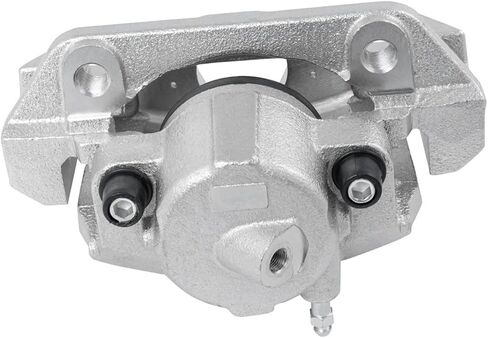 Detroit Axle - Front Left Brake Caliper for 01-07 Ford Escape, 01-06 Mazda Tribute, 05-06 Mercury Mariner, Driver Side Disc Brake Caliper w/Bracket 2001 2002 2003 2004 2005 2006 2007 Replacement in Kuwait