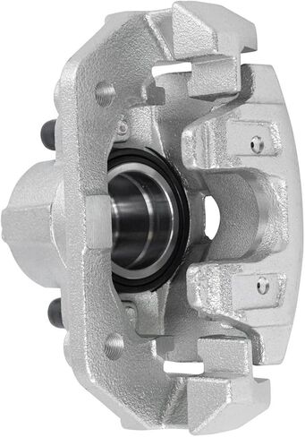 Detroit Axle - Front Left Brake Caliper for 01-07 Ford Escape, 01-06 Mazda Tribute, 05-06 Mercury Mariner, Driver Side Disc Brake Caliper w/Bracket 2001 2002 2003 2004 2005 2006 2007 Replacement in Kuwait