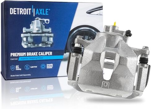 Detroit Axle - Front Left Driver Side Brake Caliper w/Bracket Replacement for 2005 2006 Toyota Camry Sienna Avalon Solara in Saudi Arabia