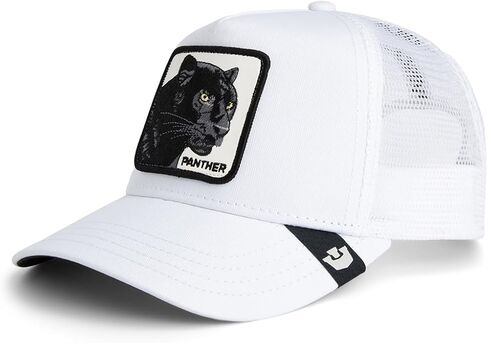 Goorin Bros. Trucker Cap Panther Blank White, Size: One Size in Saudi Arabia