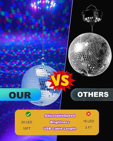 Disco Ball Motor 3 RPM Heavy Duty Slow Mirror Ball Motor for 4''- 16'' Mirror Ball in Saudi Arabia