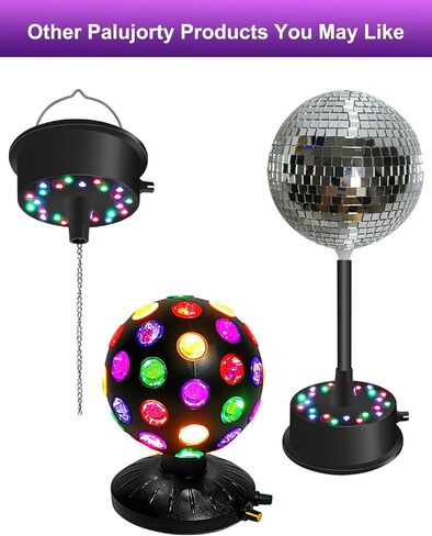 Disco Ball Motor 3 RPM Heavy Duty Slow Mirror Ball Motor for 4''- 16'' Mirror Ball in Saudi Arabia
