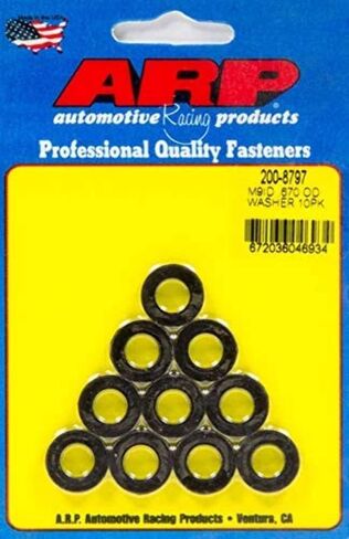 ARP 200-8797 Black Washer (s 9mm ID x.670 OD (10pk)) in Saudi Arabia