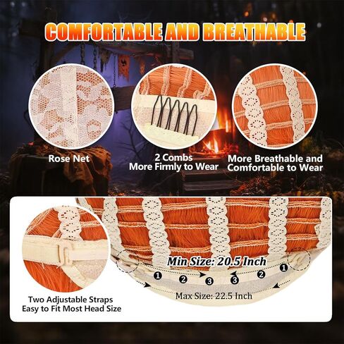 G&T Wig Orange Red Curly Wig for Mrs Roper Costume Landlady Annie Wig Short Curly Reddish Orange Wig Heat Resistant Synthetic Women’s Wig for Cosplay Halloween Party in Kuwait