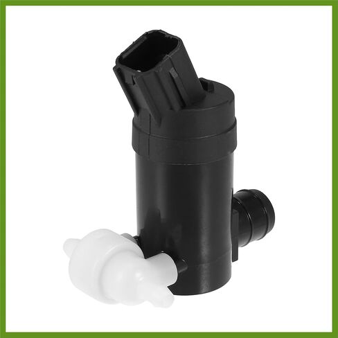 Windshield Washer Motor Pump Fit for Kia Sedona Sorento No.98510-A9000/98510A9000 - Pack of 1 Black Replace Parts Vehicle Components in Saudi Arabia