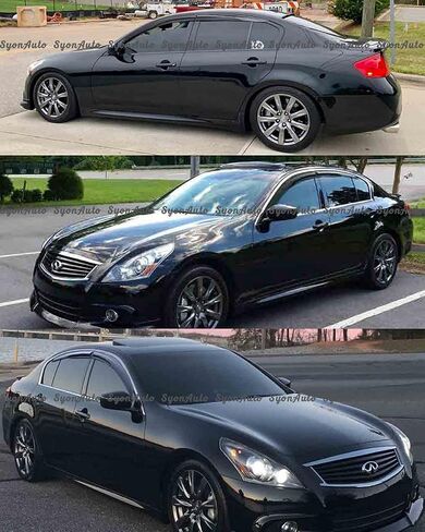 يناسب 2007-2015 إنفينيتي G35 G37 G25 سيدان JDM 3D Mugen Style نافذة قناع تنفيس in Saudi Arabia