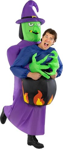 Morph Inflatable Witch Costume, Witch Adult Costume Inflatable, Halloween Costumes Adult, Halloween Costumes for Adults in Saudi Arabia