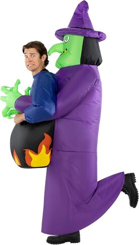 Morph Inflatable Witch Costume, Witch Adult Costume Inflatable, Halloween Costumes Adult, Halloween Costumes for Adults in Saudi Arabia