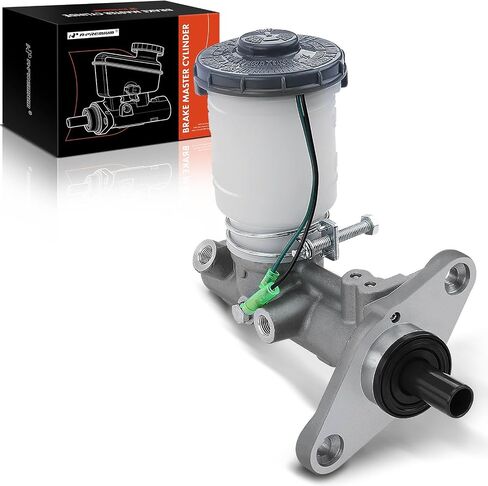 A-Premium Brake Master Cylinder with Reservoir and Cap Compatible with Honda Vehicles - Civic 1988-1991/1993-1995, Civic del Sol 1994, CRX 1990-1991 - Replace OE# 46100SH3G12, 46100SH3G13 in Saudi Arabia