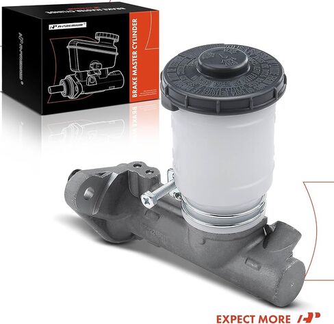 A-Premium Brake Master Cylinder with Reservoir and Cap Compatible with Honda Vehicles - Civic 1988-1991/1993-1995, Civic del Sol 1994, CRX 1990-1991 - Replace OE# 46100SH3G12, 46100SH3G13 in Saudi Arabia