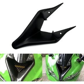 For ZX4R ZX4RR ZX25R ZX-4R ZX-4RR ZX-25R Carbon Fiber Pattern Front Fairing Air Inlet Stamping Port Shell Cover Housing Guards zx4r zx4rr zx25r (Carbon fiber pattern) in Kuwait