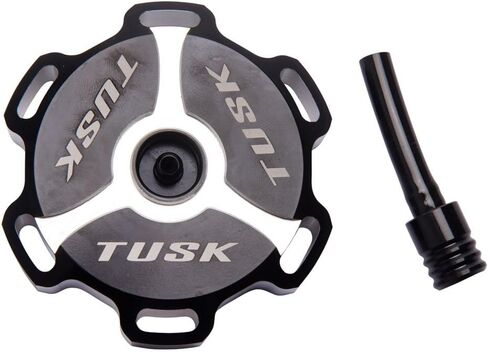 غطاء غاز من الألومنيوم من TUSK مصنوع باللون الأسود لـ Kawasaki KX65 2001-2009,2011-2025 in Saudi Arabia
