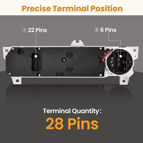 79600-S84-A21ZA A/C Heater Climate Control Module Compatible with Honda Accord 2001 2002 2.3L 3.0L HVAC Control Panel Replace# 79600S84A21ZA in Kuwait