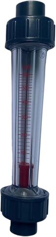 1PCS Rotameter Flow Measuring Instruments Water Testing Meter Tube 202mm LZS-15 60-600L/H Plastic Tube Liquid in Saudi Arabia