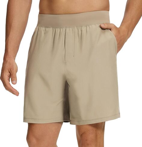 Men's 7" Athletic Shorts Quick Dry Running Shorts Lightweight Hiking Shorts with Pockets in Saudi Arabia