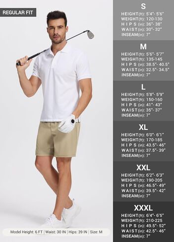 Men's 7" Athletic Shorts Quick Dry Running Shorts Lightweight Hiking Shorts with Pockets in Saudi Arabia