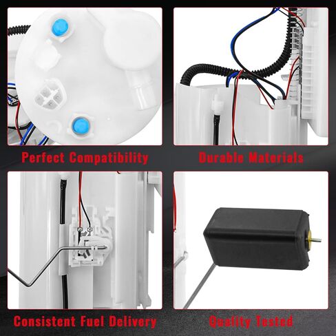 مجموعة وحدة مضخة الوقود الكهربائية E9090M مناسبة لـ 2012-2017 Toyota Camry L4 2.5L، لـ 2013-2018 Avalon L4 2.5L، لـ 16-17 Lexus ES350 V6 3.5L SP9169M 7702006282 7702006286 7702006302 FG1969 P76754M in Kuwait