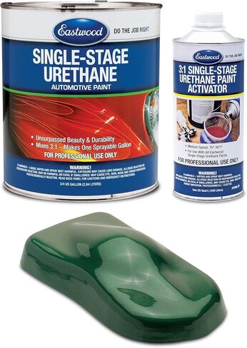 Eastwood 3:1 Spruce Green Metallic Single Stage Automotive Spray Paint 1 Sprayable Gallon Kit in Saudi Arabia
