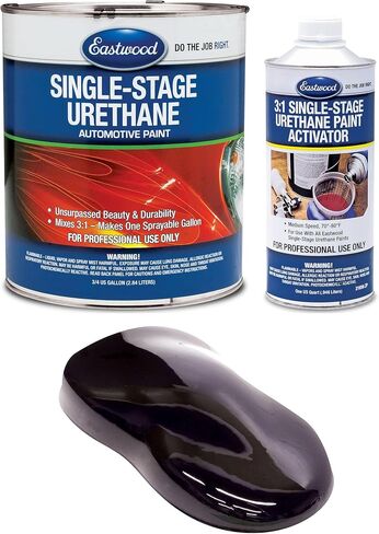 Eastwood 3:1 Boulevard Black Single Stage Automotive Spray Paint 1 Sprayable Gallon Kit in Saudi Arabia