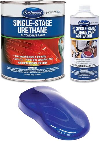 Eastwood 3:1 Blue Pearl Single Stage Automotive Spray Paint 1 Sprayable Gallon Kit in Saudi Arabia