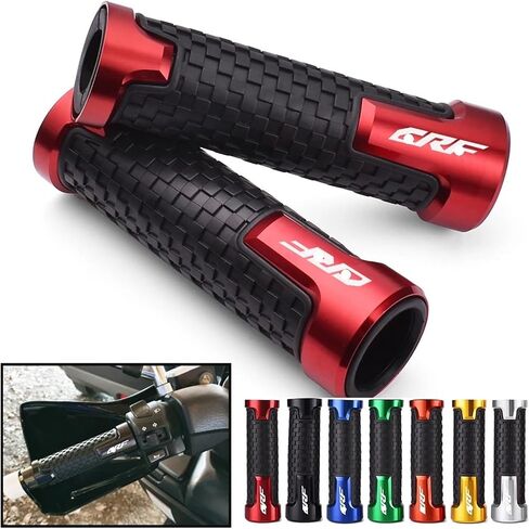 غطاء المقود دراجة نارية المقود القبضات الألومنيوم المطاط اليد الدافع قبضة ل Hon & da CRF250R CRF450R CRF 250 450 R 2007-2020 in Saudi Arabia