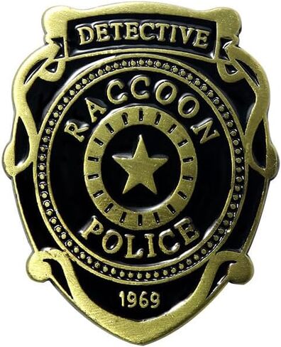 Sheriff Police Badge Pin - RE Police & Cowboy Honor Stars Accessories - Cosplay Costume Gift for Women Men in Saudi Arabia