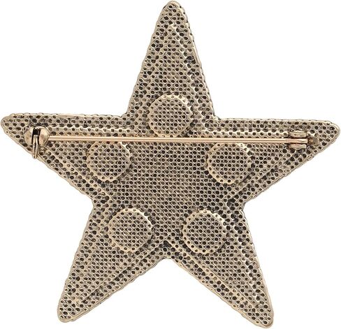 Jessica Simpson Silver or Gold-Tone Brooch for Women, Western Pins with Dangle Charms, Turquoise, or Rhinestones in Saudi Arabia