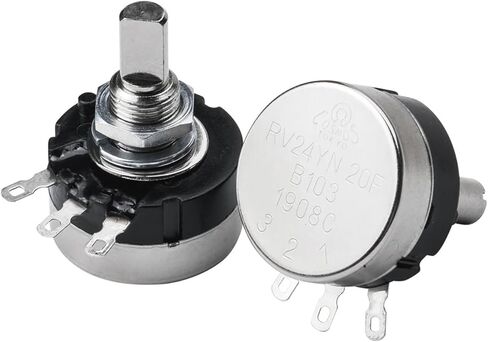 1PSC/LOT RV24YN20F B101 B102 B103 B104 B202 B203 B501 B502 B503 B504 100 0hm 1K 2K 10K 100K 2K 20K 500ohm 5K 50K 500K Potentiom(10K Ohm) in Kuwait