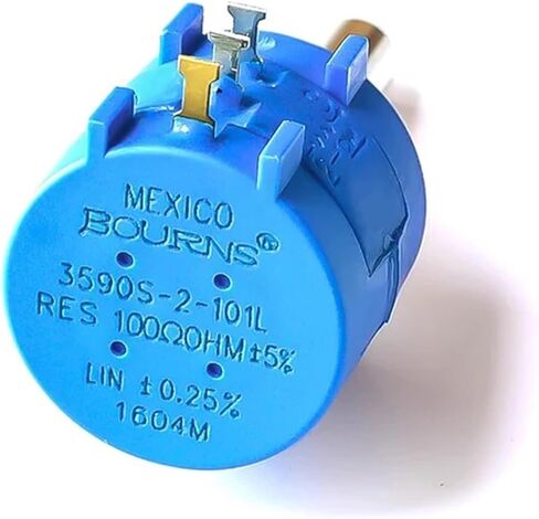1PCS 3590S series resistance 1K 2K 5K 10K 20K 50K 100K ohm Potentiometer Adjustable Resistor 3590 102 202 502 103 3590S-2(100 Ohm) in Kuwait
