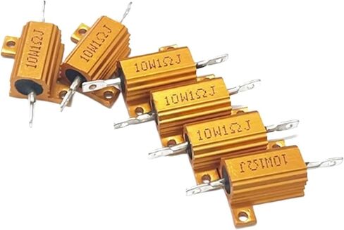 1PCS 0.1R-300K RX24 10W Aluminum Power Metal Shell Case Wirewound Resistor 100R 220R 250R 330R 400R 470R 500R 600R 1K 25K 100K(2.5K) in Kuwait