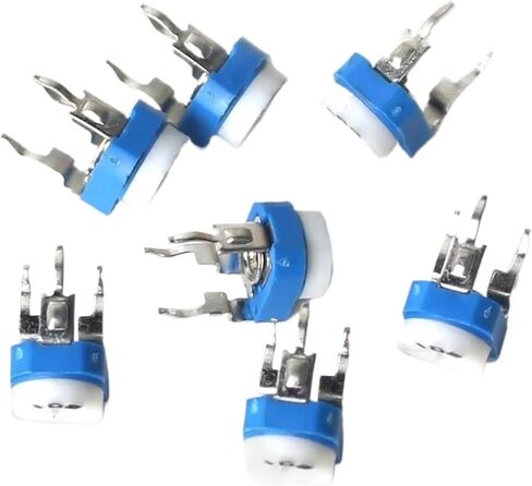 20PCS RM065 Trimmer Potentiometer 1K 2K 5K 10K 20K 50K 100K 200K 500K 100R 200R 500R 1M RM-065 Potentiometers Variable Resistor(5K Ohm) in Kuwait