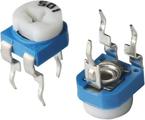 20PCS RM065 Trimmer Potentiometer 1K 2K 5K 10K 20K 50K 100K 200K 500K 100R 200R 500R 1M RM-065 Potentiometers Variable Resistor(5K Ohm) in Kuwait