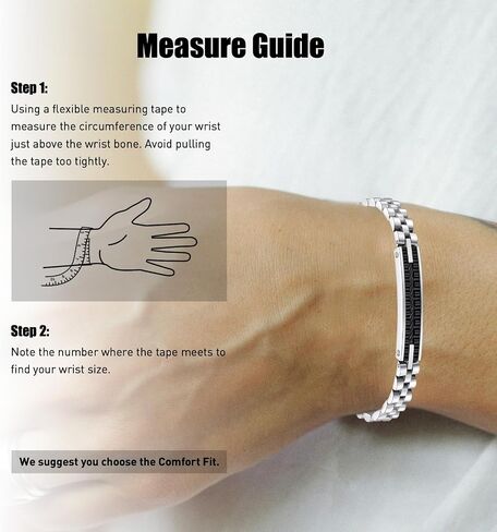 Bracelets for Men, Stylish Beaded Bracelet, Adjustable Clasp Stainless Steel Bracelets for Men,Jewelry Presents for Men & Women in Saudi Arabia