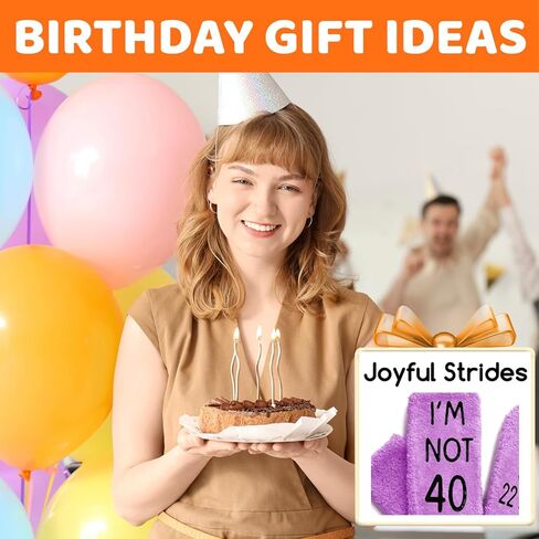 HAPPYPOP 40th Birthday Gifts for Women - Novelty Socks for 40 Year Olds, 40 Year Old Birthday Gifts Ideas in Saudi Arabia