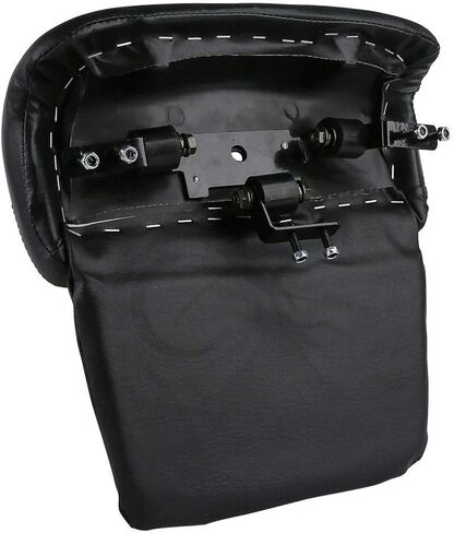 TCMT 5.5" Razor Motorcycle Trunk Backrest Pad Two Up Mounting Rack Fit For Harley 2014-2025 Touring CVO Road King Road Glide Street Glide Electra Glide Pack in Saudi Arabia