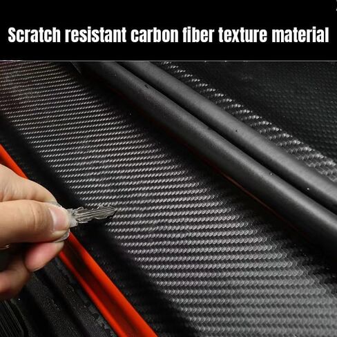 4 Pcs Pickup Door Sill Protector Stickers Truck Decorative Decal for Ford Ranger (NO Text) in Saudi Arabia