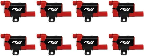 MSD 82638 Ignition Coil Blaster LS Series, Red, 8-Pack in Saudi Arabia