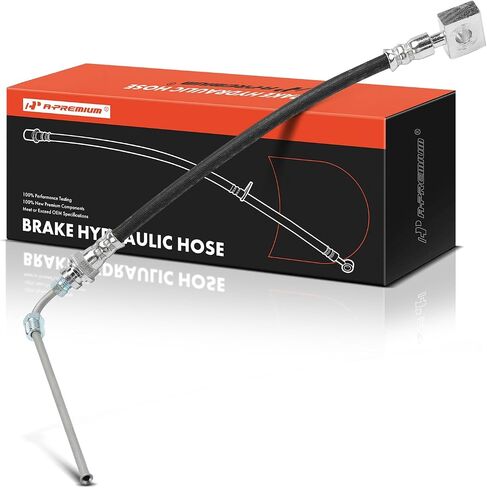 A-Premium Rear Driver Side Brake Hydraulic Hose Compatible with Ford Models - E-450 Econoline Super Duty 2000-2002, Econoline Super Duty 1996-1999 - Replace# F6UZ2268AA in Saudi Arabia