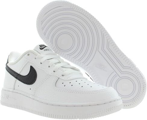 حذاء Nike Boy's Force 1 (الطفل الصغير) أبيض/أزرق ملكي غامق/أحمر جامعي 2 Little Kid M in Saudi Arabia