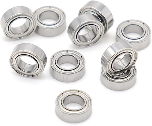 10Pcs ABEC-7 SMR95ZZ 5x9x3 mm Stainless Steel Bearing Miniature Deep Groove Ball Bearings in Saudi Arabia